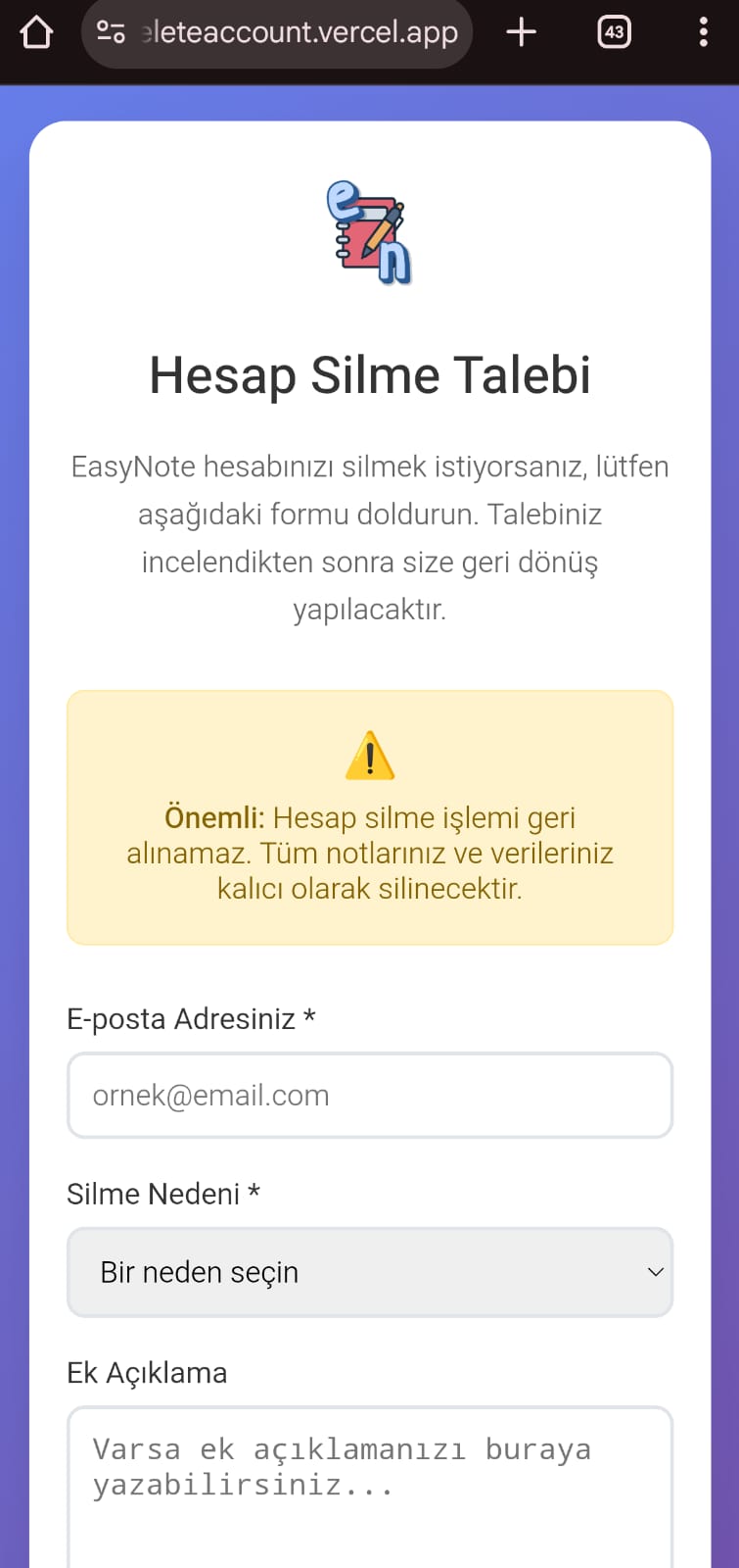EasyNote Görsel 6